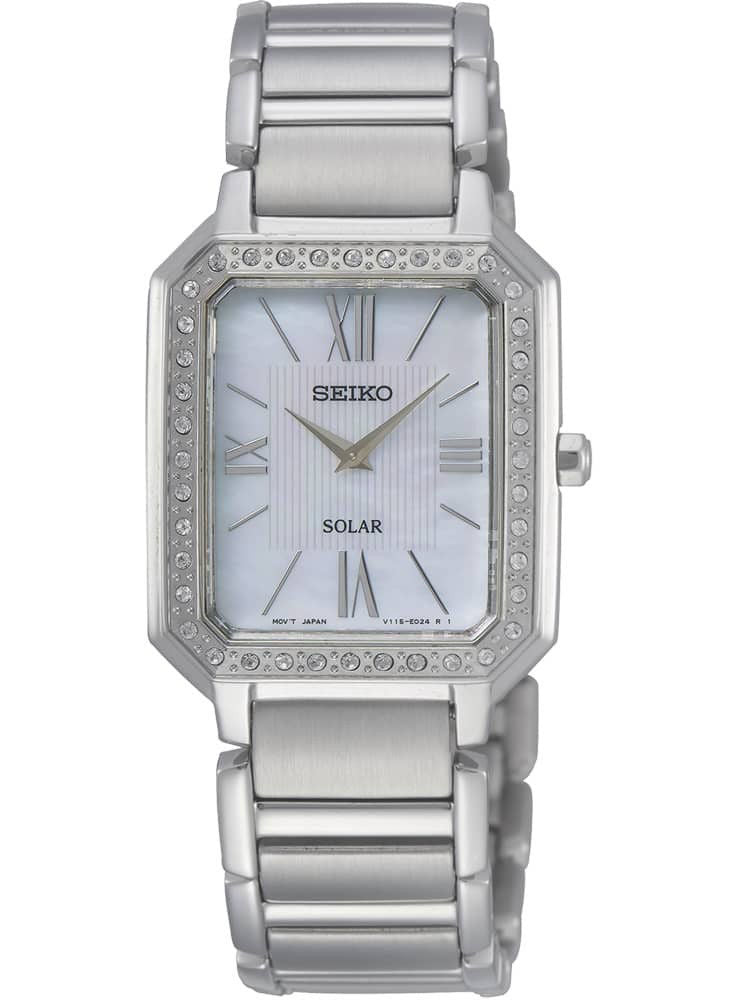 Seiko Solar Rectangle Watch