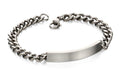 S/STEEL Brushed ID BRACELET