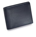 Genuine Leather Wallet in Navy