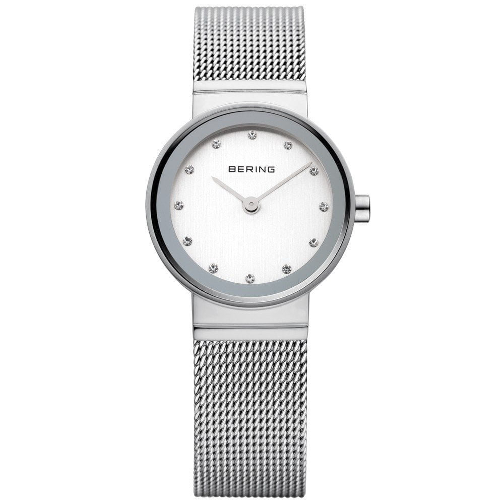 Classic Polished Silver Watch