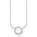 Circle Necklace in Silver