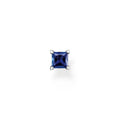 Single Ear Stud With Blue Stone