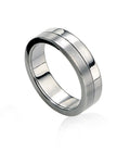 Stainless Steel Spinning Band Ring