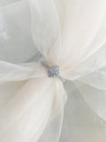 9ct White Gold Marquis Diamond Ring