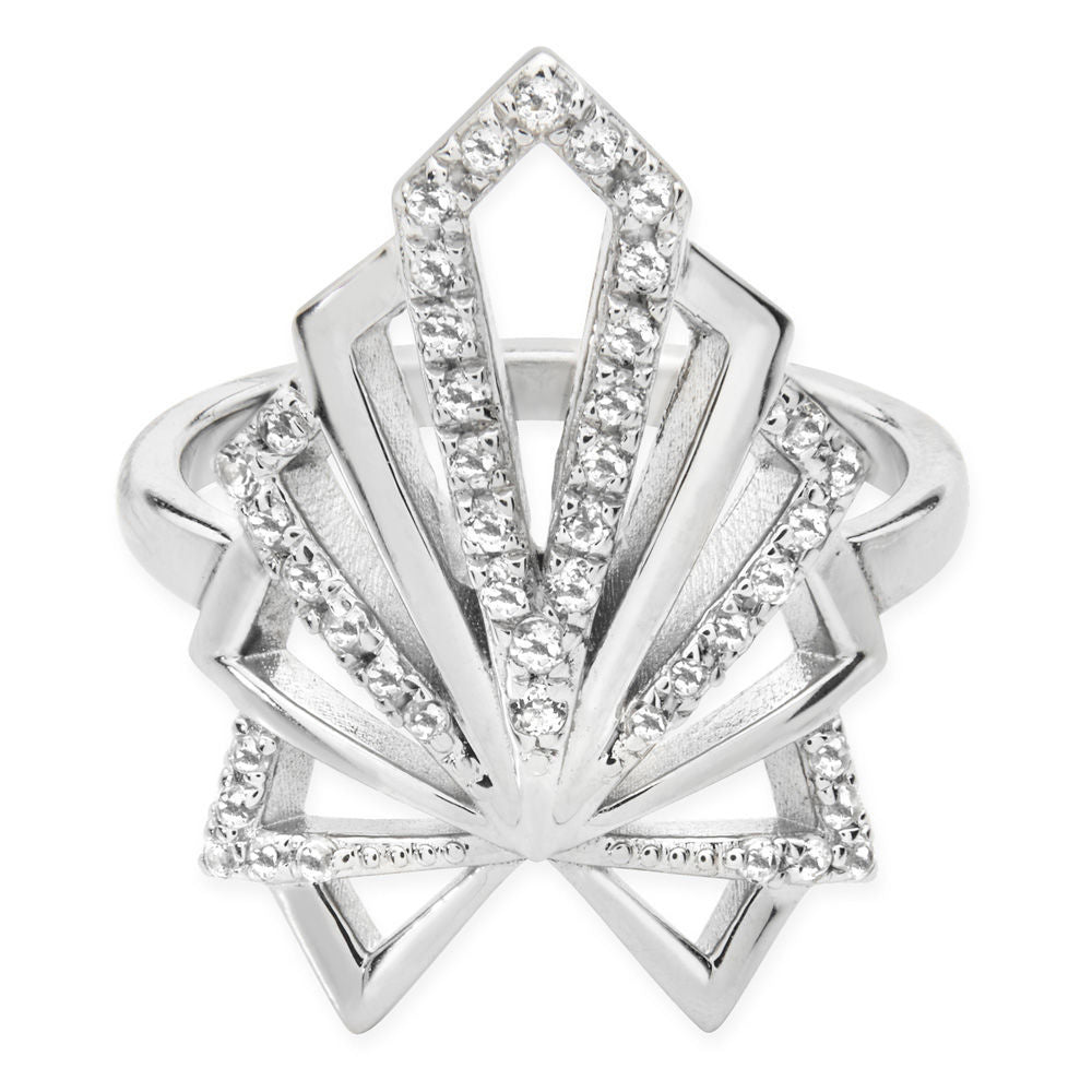 Art Deco Chrysler Ring
