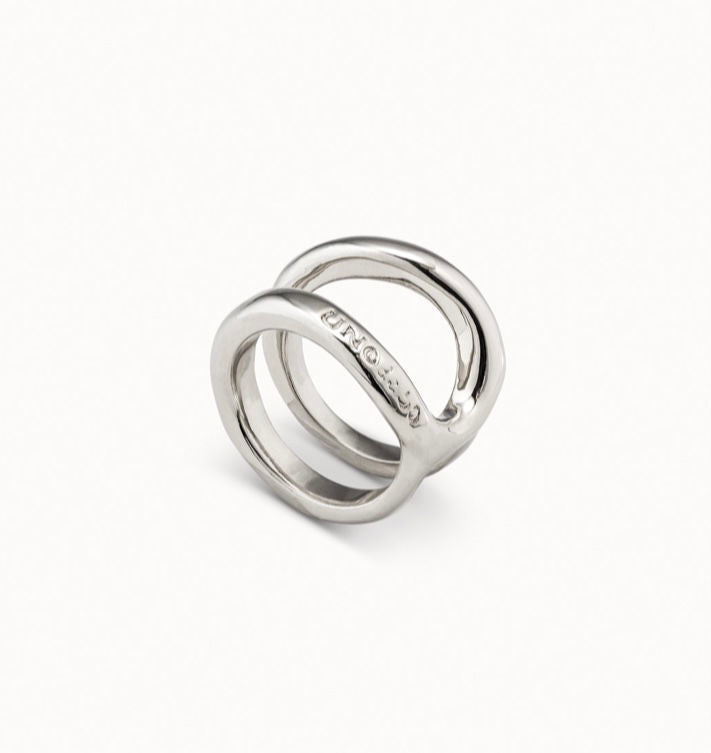 Shortcut Ring In Silver