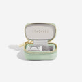 Sage Green Petite Zipped Jewellery Box