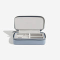Dusky Blue Medium Zipped Jewellery Box