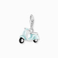 Blue Scooter Charm
