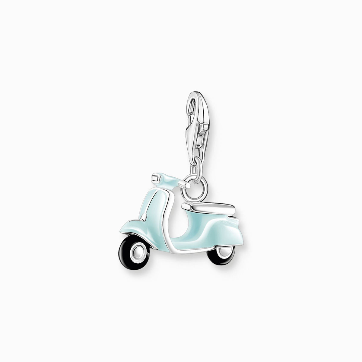 Blue Scooter Charm