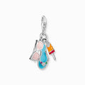 Sunglasses, Flip Flop and Ice Cream Charm
