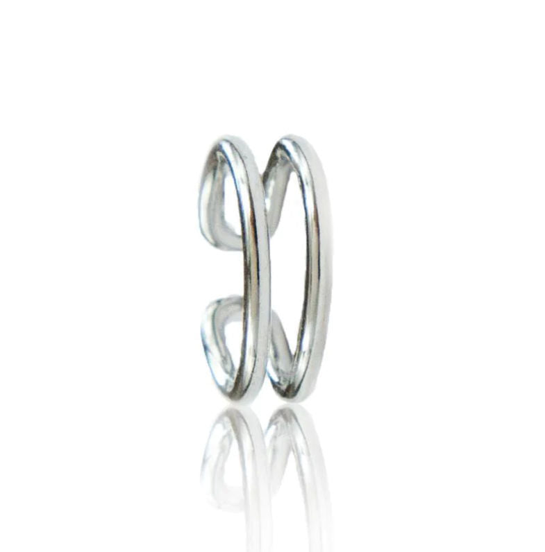 Dual Cuff in Silver
