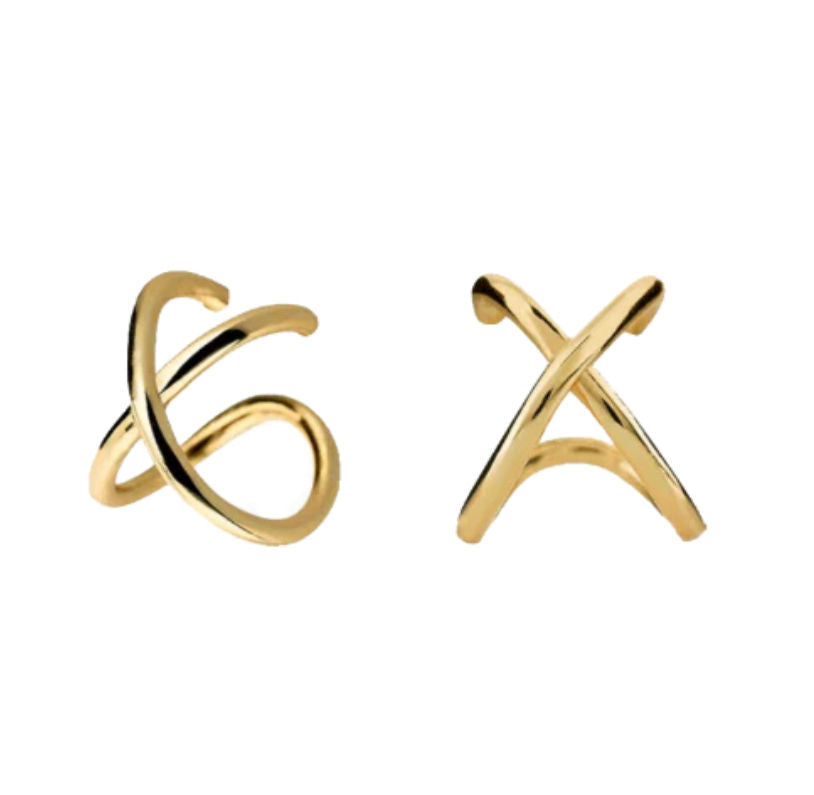 Infinity Cuff in Gold