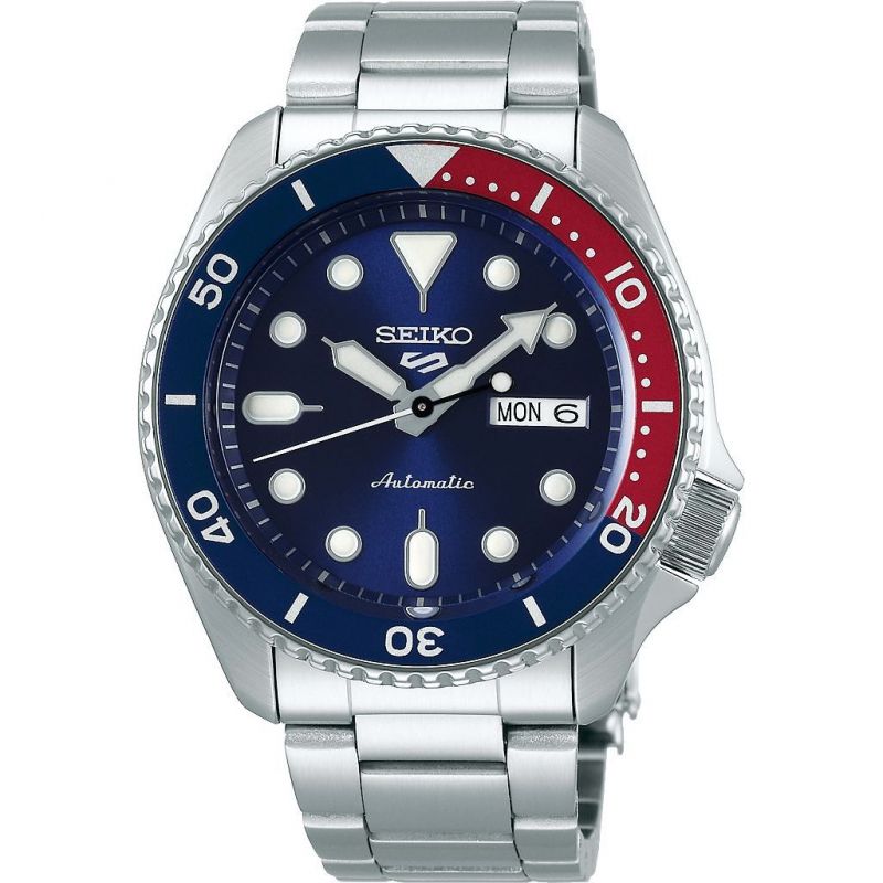 Seiko 5 Sports Mens 'Pepsi Max' Watch 
