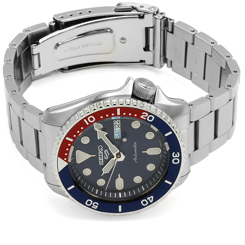 Seiko 5 Sports Mens 'Pepsi Max' Watch 