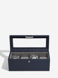 Navy 4 Piece Watch Box Stackers