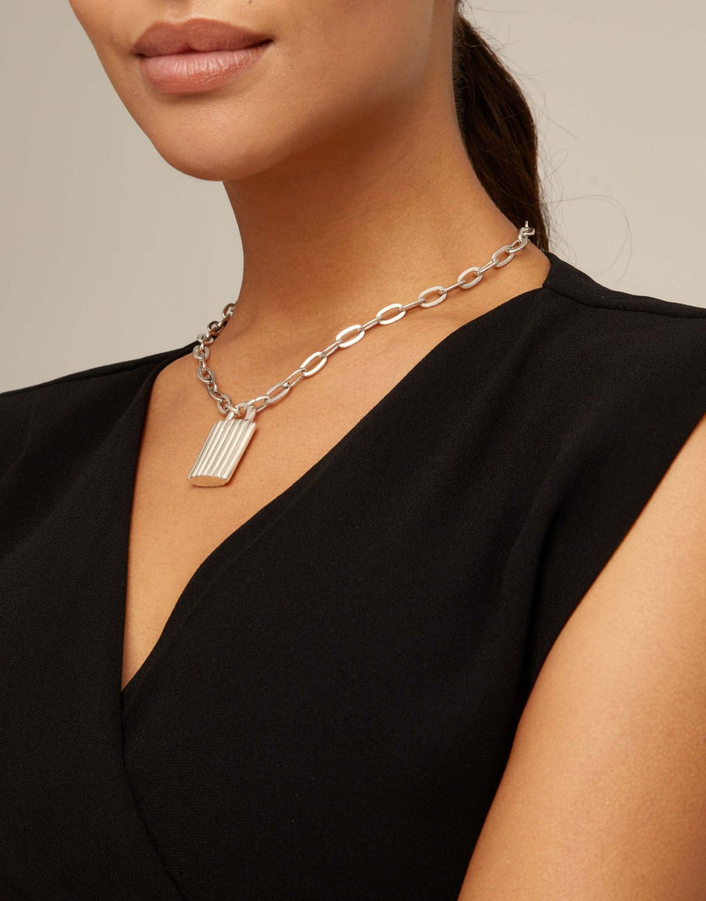 Magic Key Necklace in Silver 