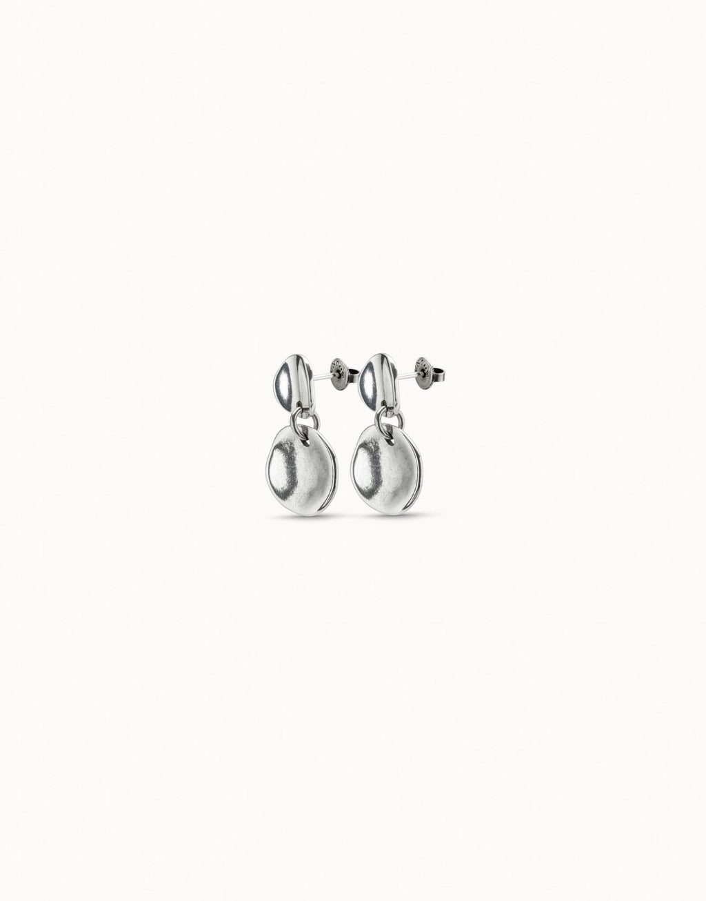 Scales Earrings Silver