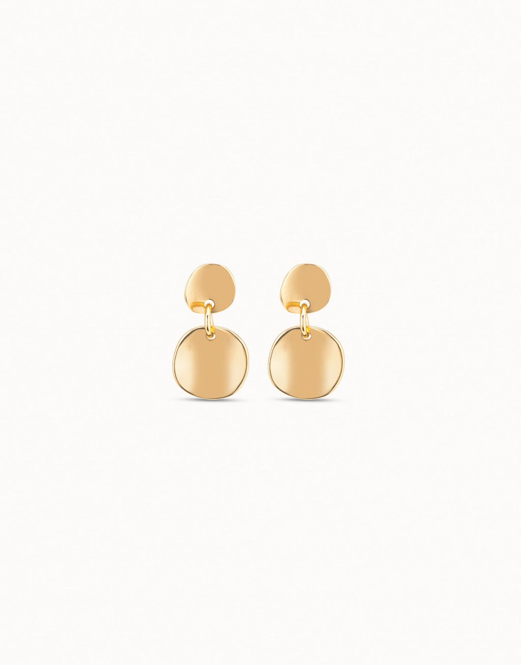 Scales Earrings Gold