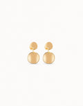 Scales Earrings Gold
