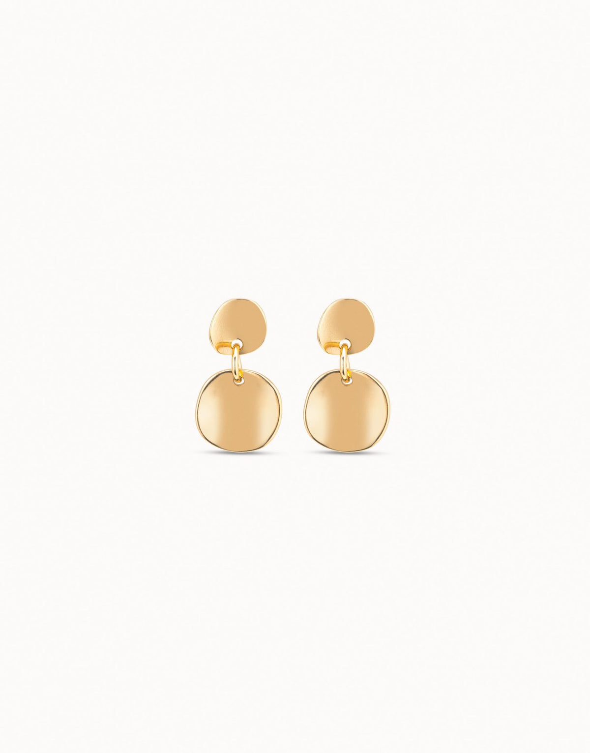 Scales Earrings Gold