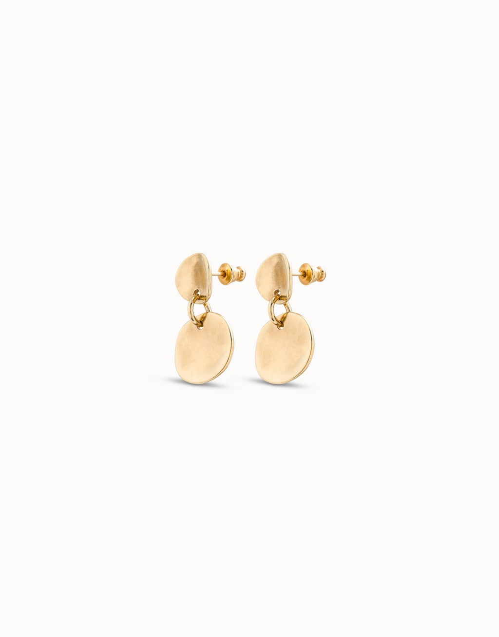 Scales Earrings Gold