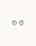 Ego Silver Ear Studs 