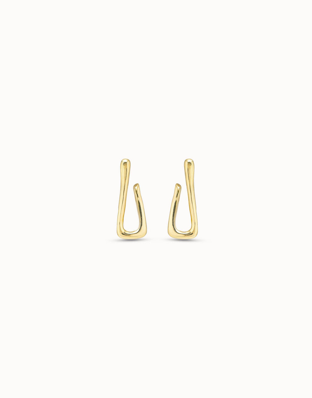 For U Earrings Gold 