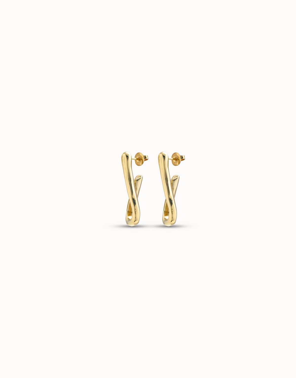 For U Earrings Gold 