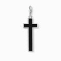 Black Cross Charm