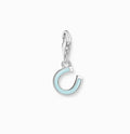 Mint Green Horseshoe Charm