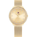 Demi Gold Plated Watch with Cubic Zirconia