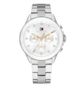 Mellie Watch with White Dial and Cubic Zirconia