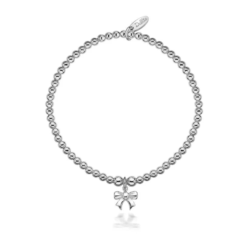 Taylor Silver Bow Bracelet