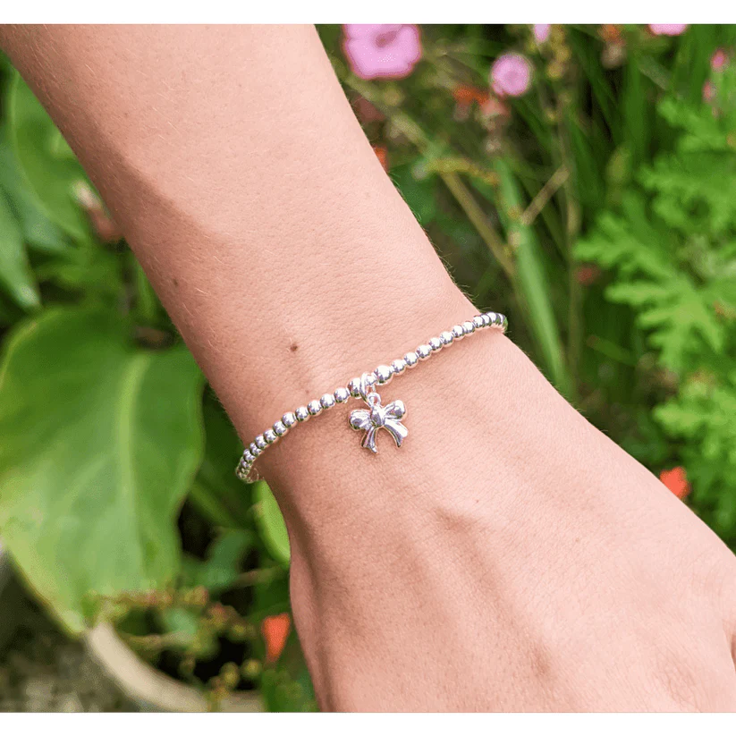Taylor Silver Bow Bracelet