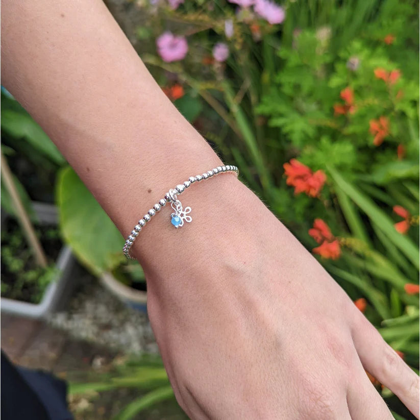 Forget-me-not Flower Bracelet