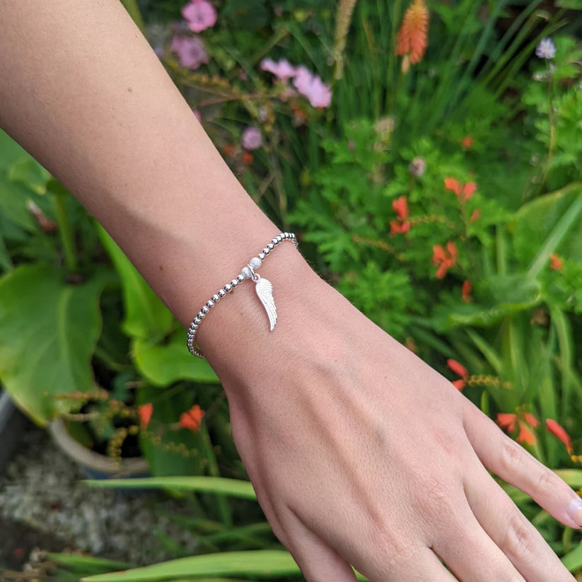 Stardust Angel Wing Bracelet