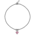 Pink Heart Sparkle Bracelet