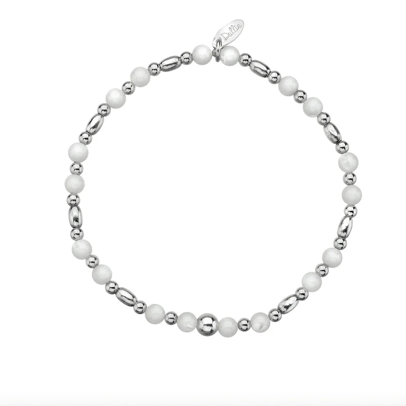 Mother of Pearl Stacking Bracelet