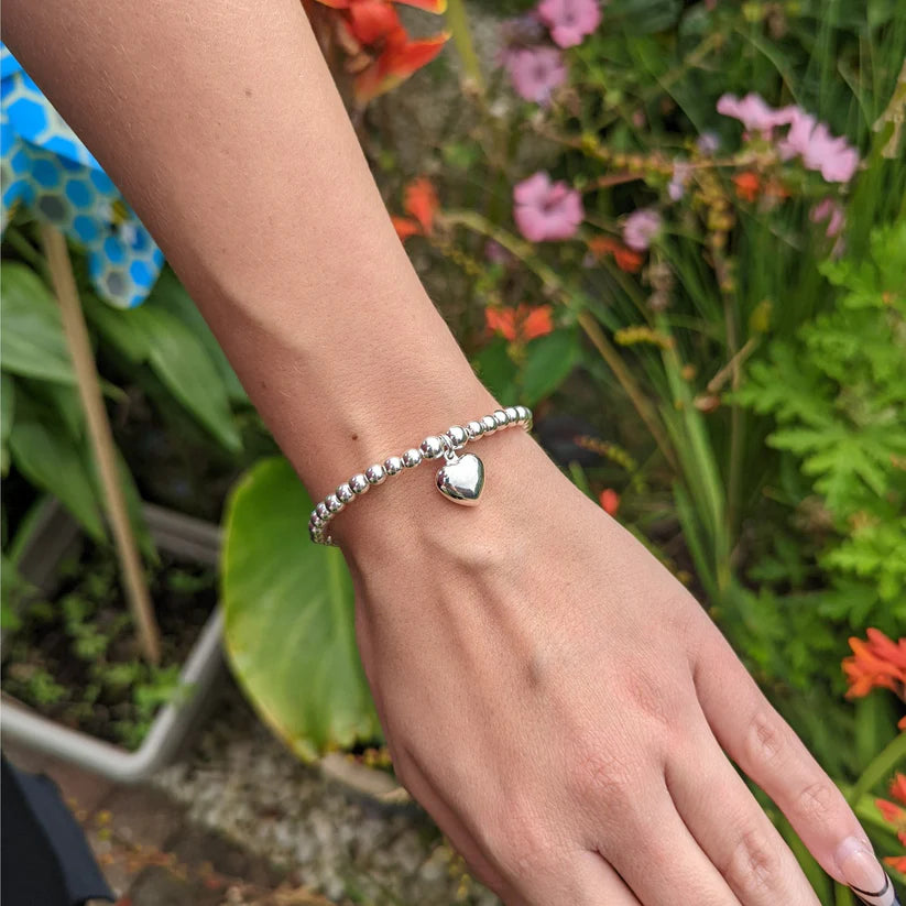 Sophia Big Heart Bracelet
