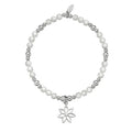 Mother of Pearl Flower Bracelet