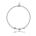 Triple Dinky Heart Bracelet