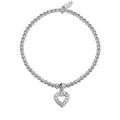 Open Heart Sparkle Bracelet