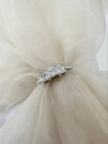 18ct White Gold Princess Cut Diamond Trilogy Ring 