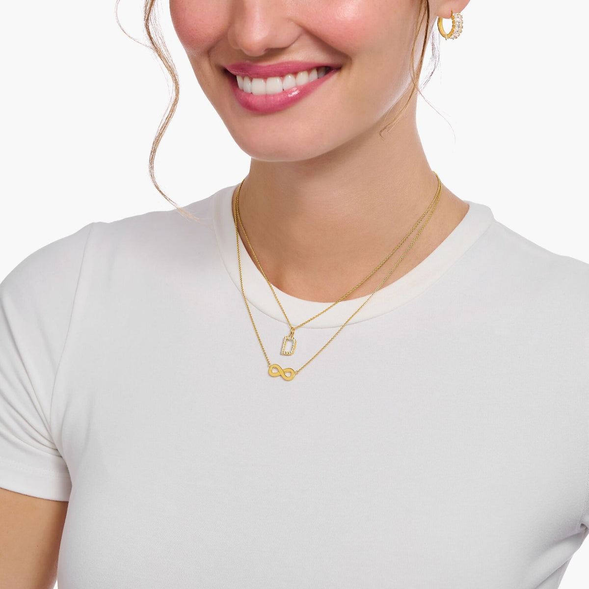Gold Infinity Necklace