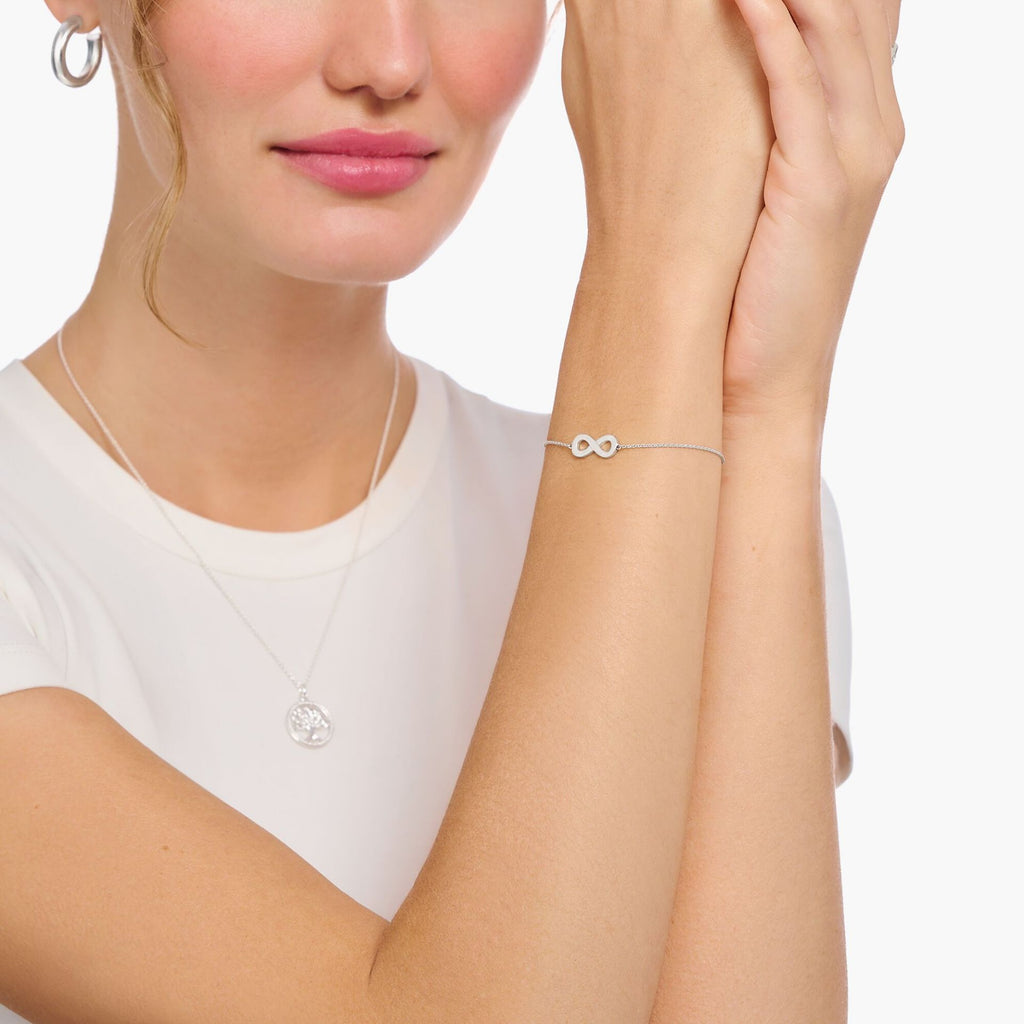 Silver Infinity Bracelet 