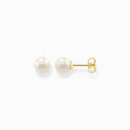 Pearl Gold Ear Studs 
