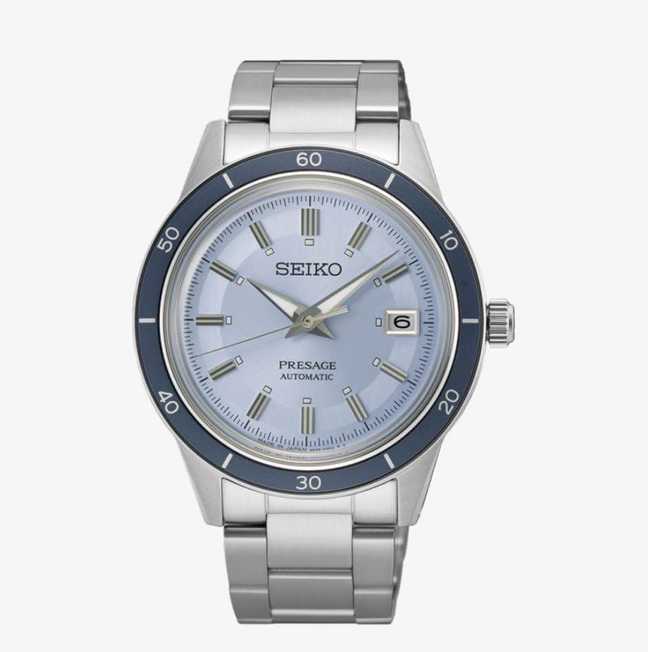 Seiko Presage Style 60s European Exclusive in ‘retro blue’