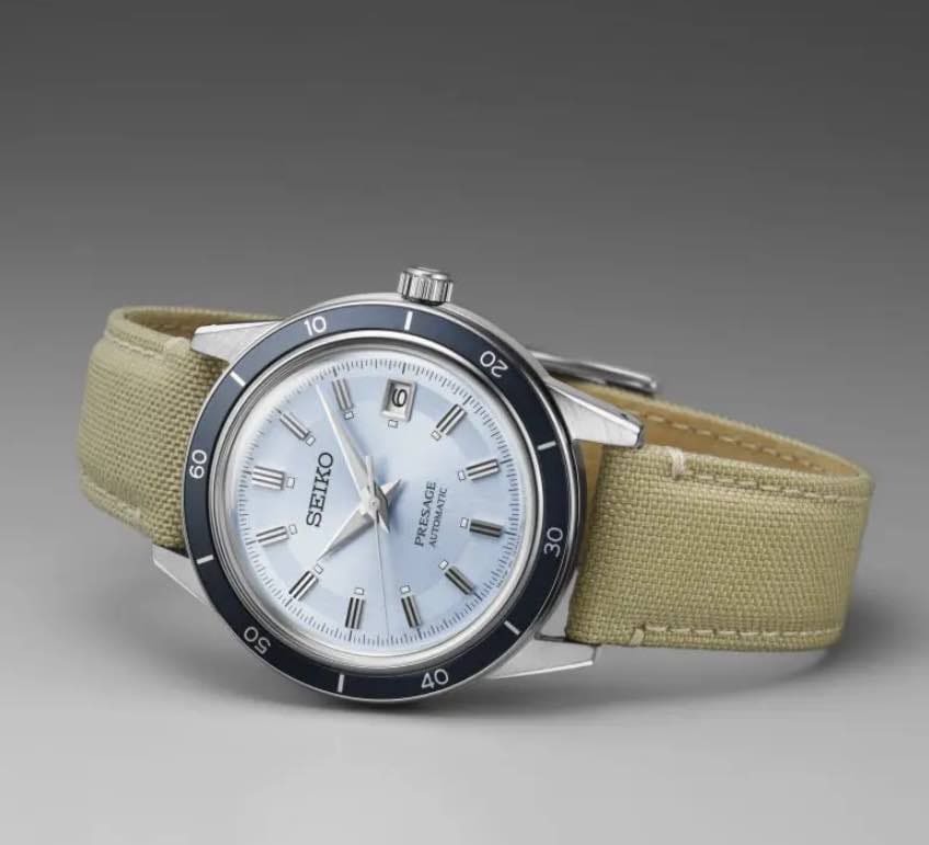Seiko Presage Style 60s European Exclusive in ‘retro blue’