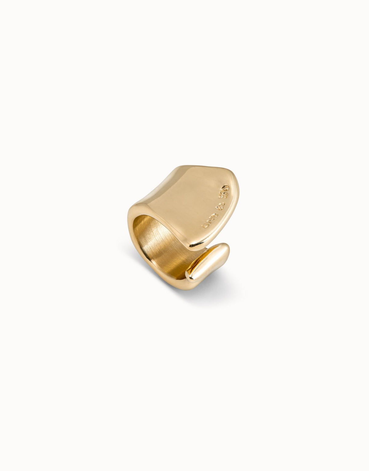 Split 18ct Gold Plated Ring